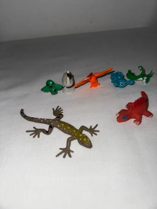 Miniaturas: Diversos Animais Kit Com 7 - Kinder Ovo Original - Foto 2