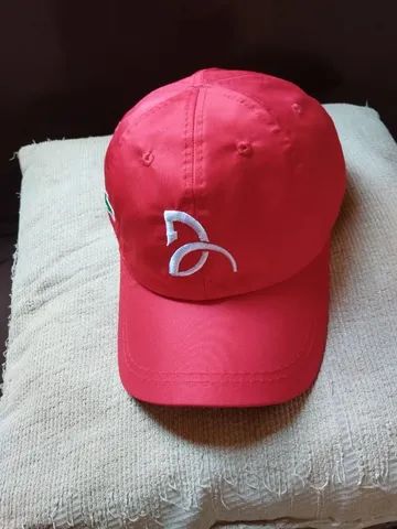Boné Lacoste Djokovic na cor vermelho novo zero  - Foto 2