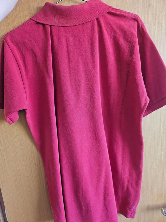 Camisa polo vermelha  - Foto 2