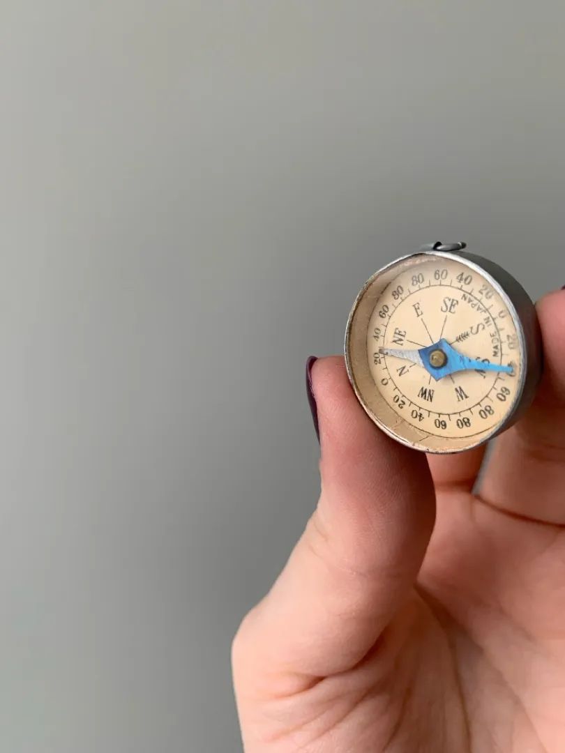 Bússola Mini Alemã Antiga - Foto 2