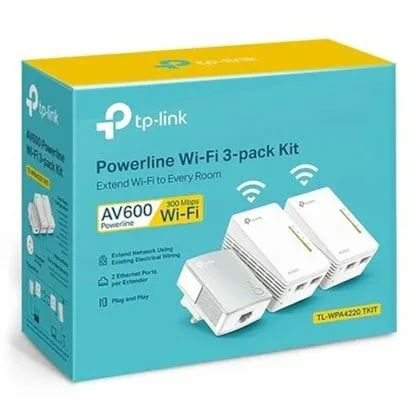 Kit de Extensão de Rede Powerline TP-Link AV600 - Foto 3