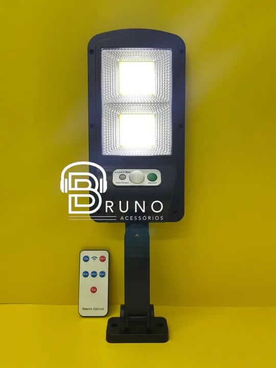 Luminária Solar com controle 