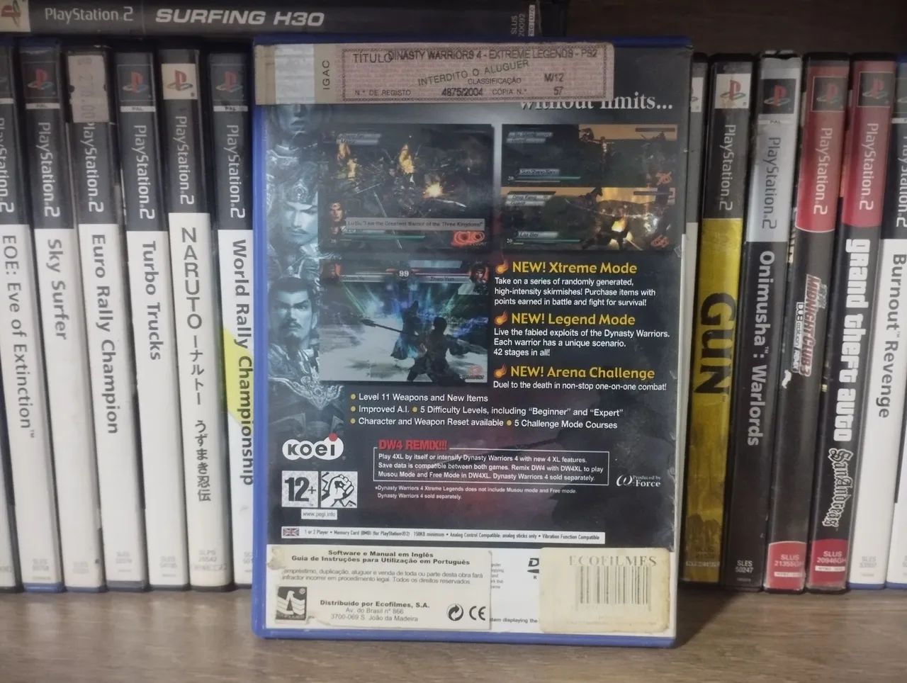 Xtreme Legends: Dynasty Warriors 4 - PS2 - Foto 2