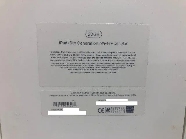Ipad 6a Geração - Wi-fi + Celular - 32Gb - Space Gray - MR6N2B/A - A1954 - Foto 6