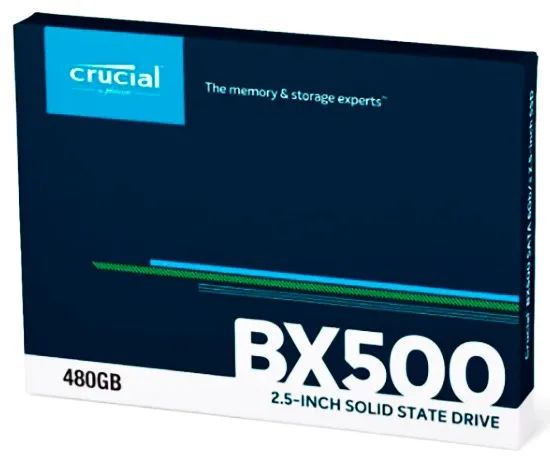SSD Crucial BX500-480GB 3D NAND SATA 2.5" Ct480bx500ssd1 - Foto 3