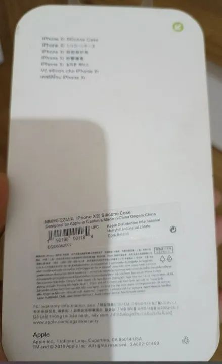 Capa de Iphone X, nova, preta, embalagem lacrada - Foto 2
