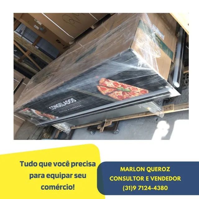 Ilha de Congelados 110/220 Preta Nova