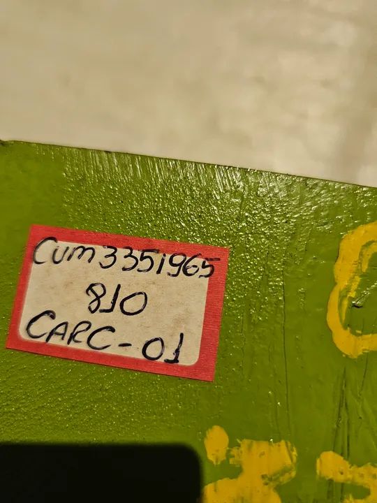 Motor Cummins NTA 855 carcaça balanceiro original - Foto 5