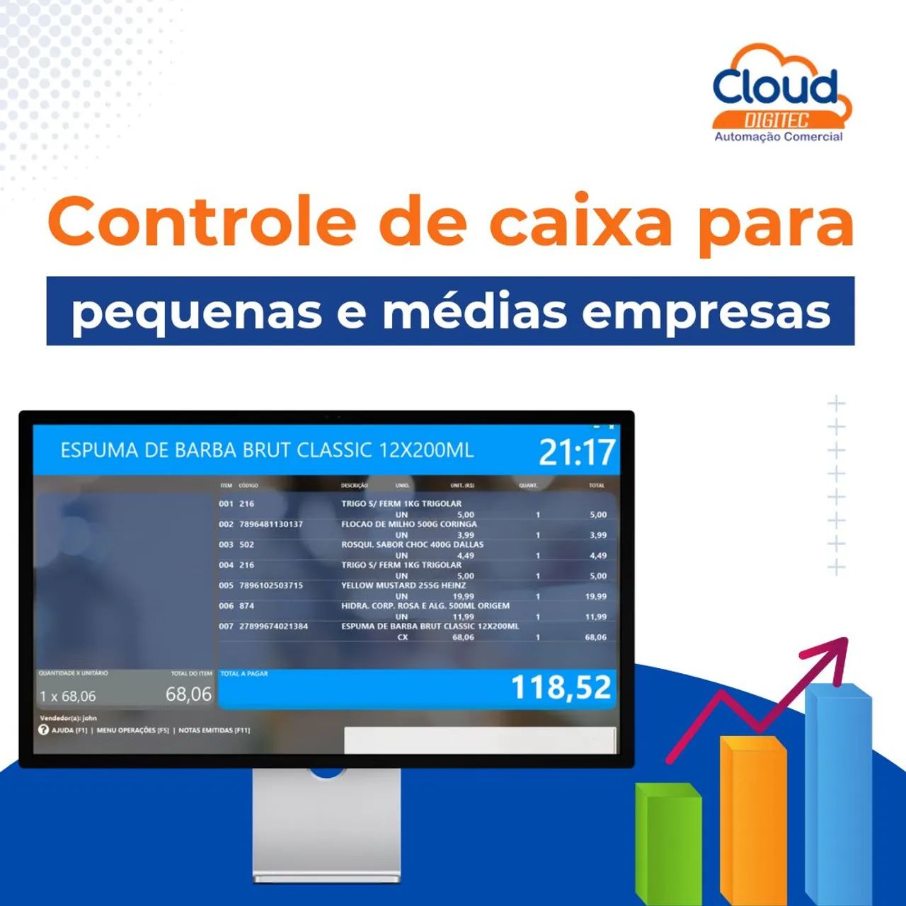 Controle de Caixa - Pequenas e Médias Empresas