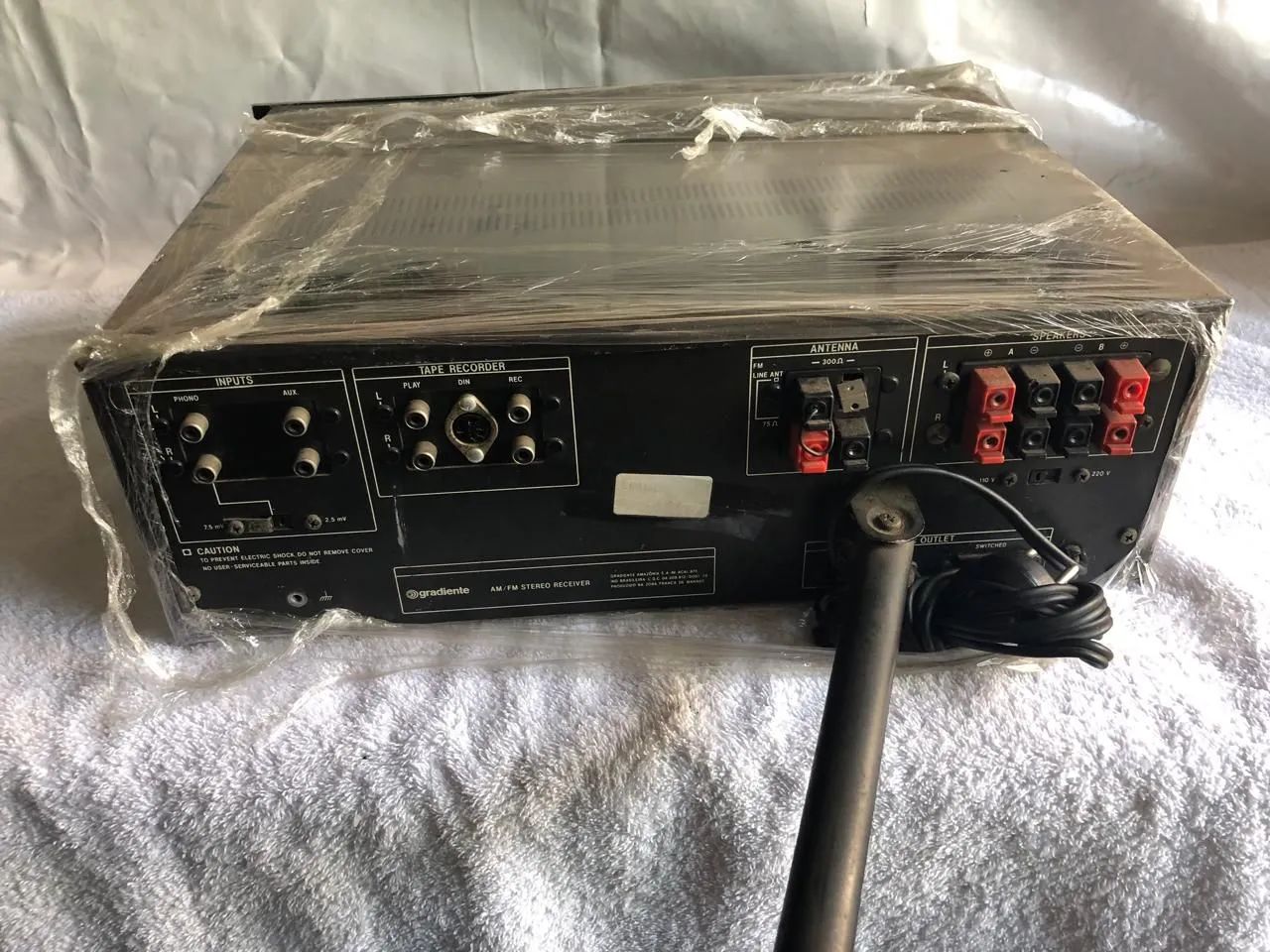 Receiver Gradiente S-106 AM/FM Stereo - Foto 3