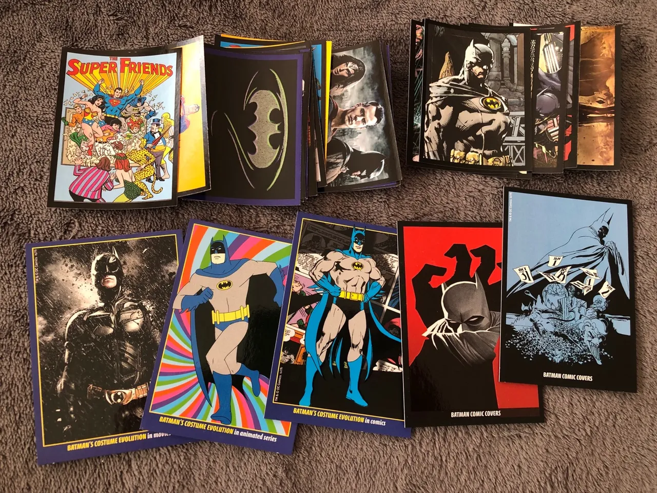 Figurinhas + Cards Batman Anniversary