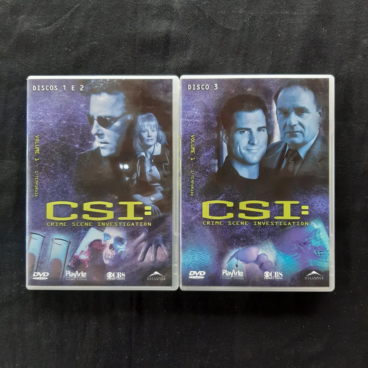 DVD CSI - Primeira Temporada - 3 DVDs