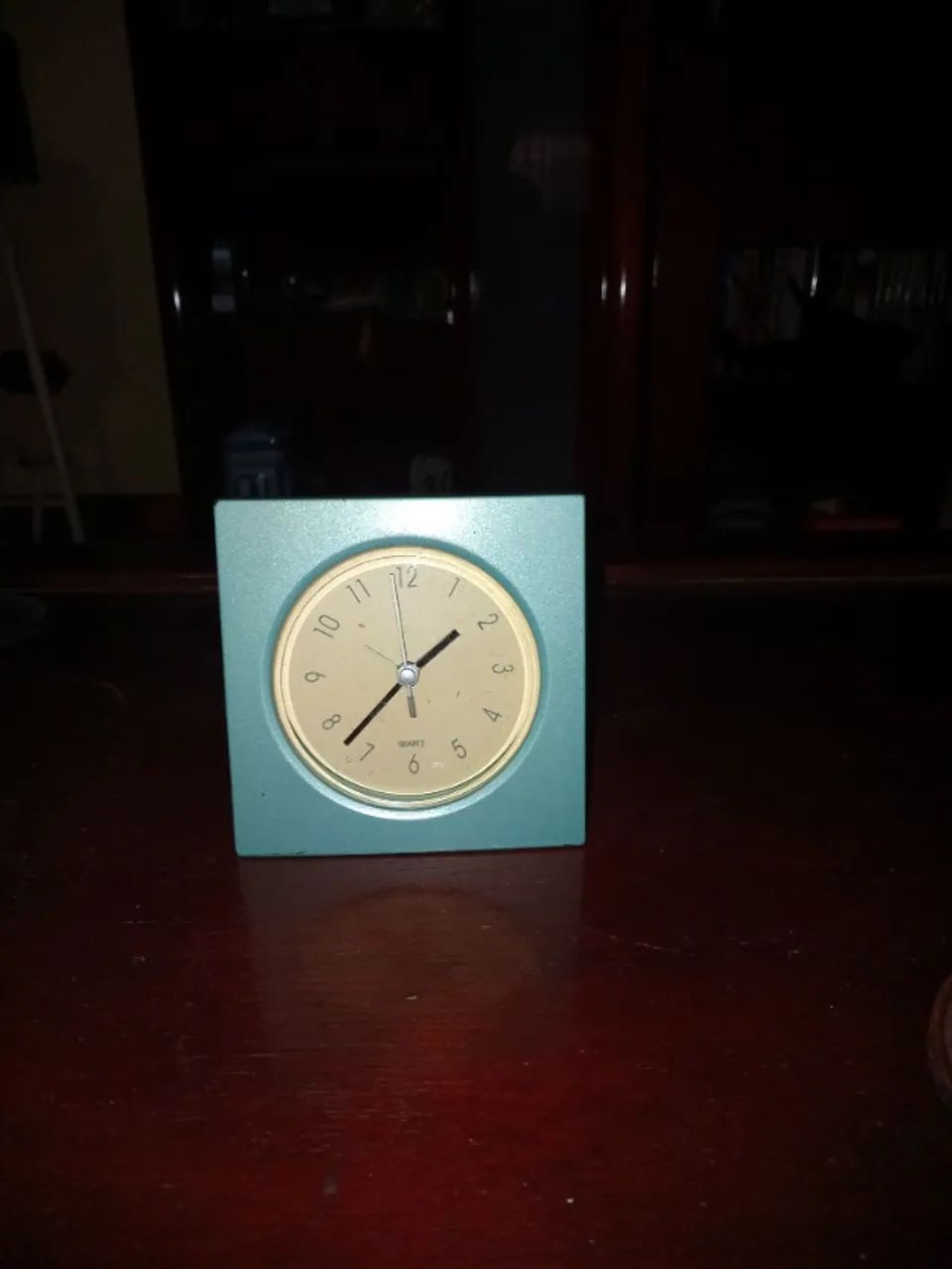 Relogio   mesa Vintage Quartz funcionando - Foto 3