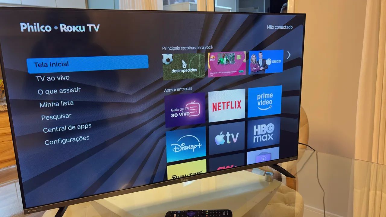 Tv Philco  Roku 43 polegadas 