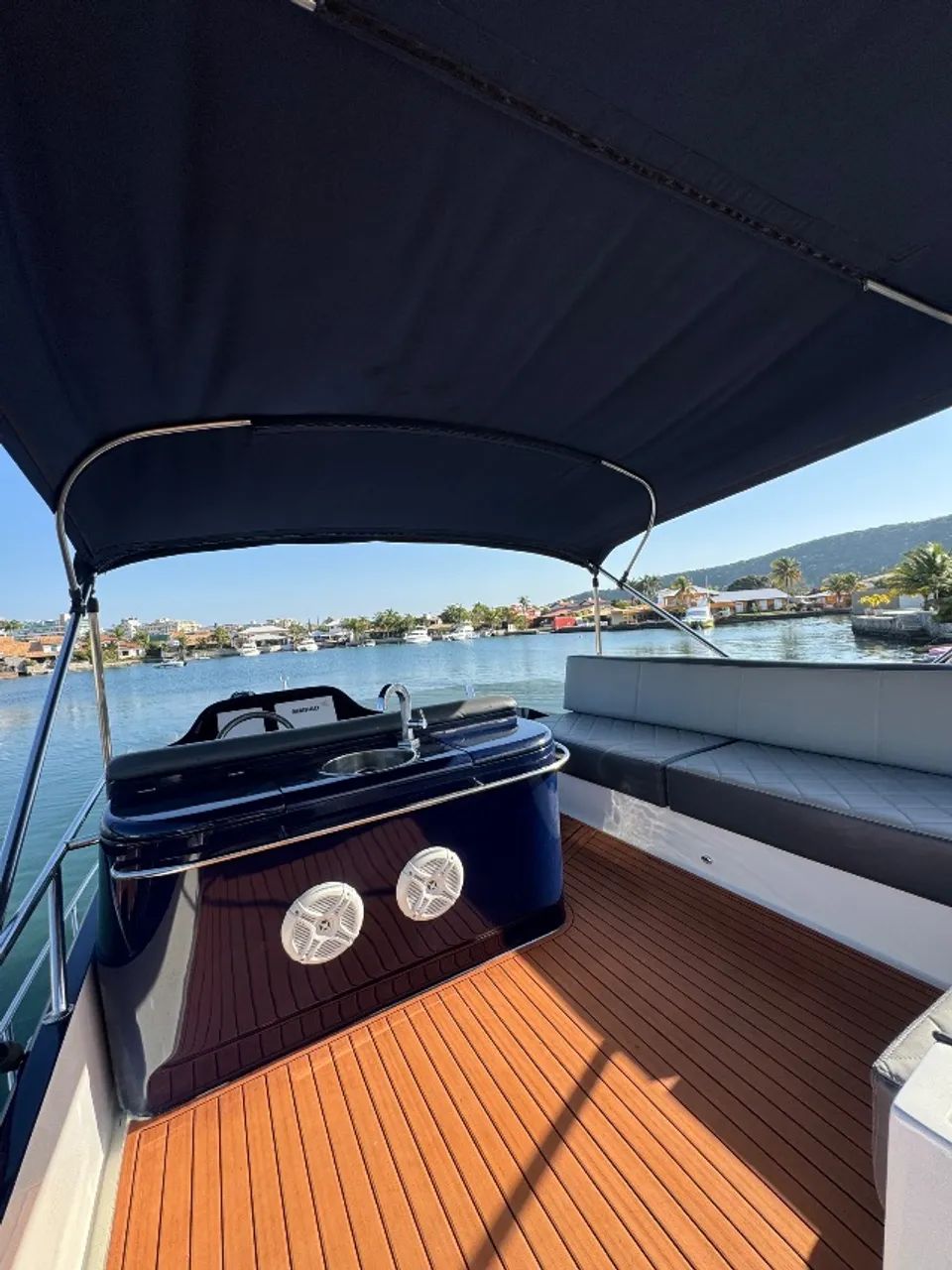 Lancha Real 40 Fly Cummins 380HP Diesel - Foto 8