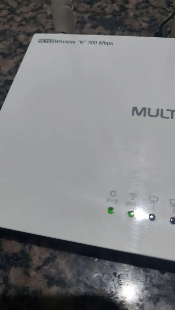 Roteador Multilaser 3 antenas 300MBPS - Foto 3