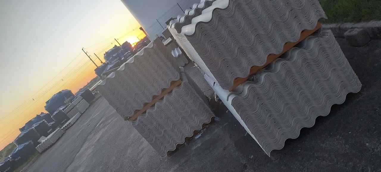 Telhas onduladas para cobertura