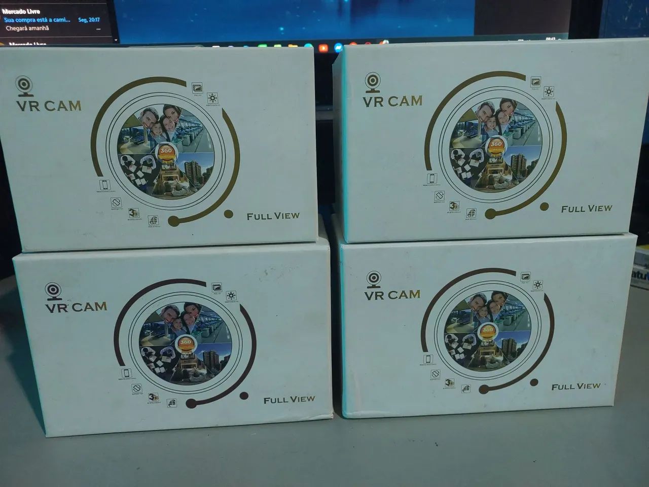 Lâmpada Câmera de Segurança 3D Panorâmica  - Foto 2