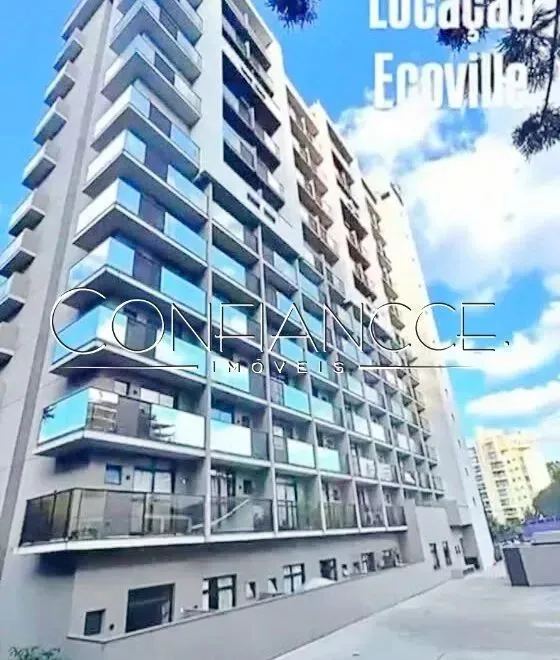 Apartamento Studio mobiliado para alugar em Ecoville, Curitiba - PR | Confiancce Imóveis