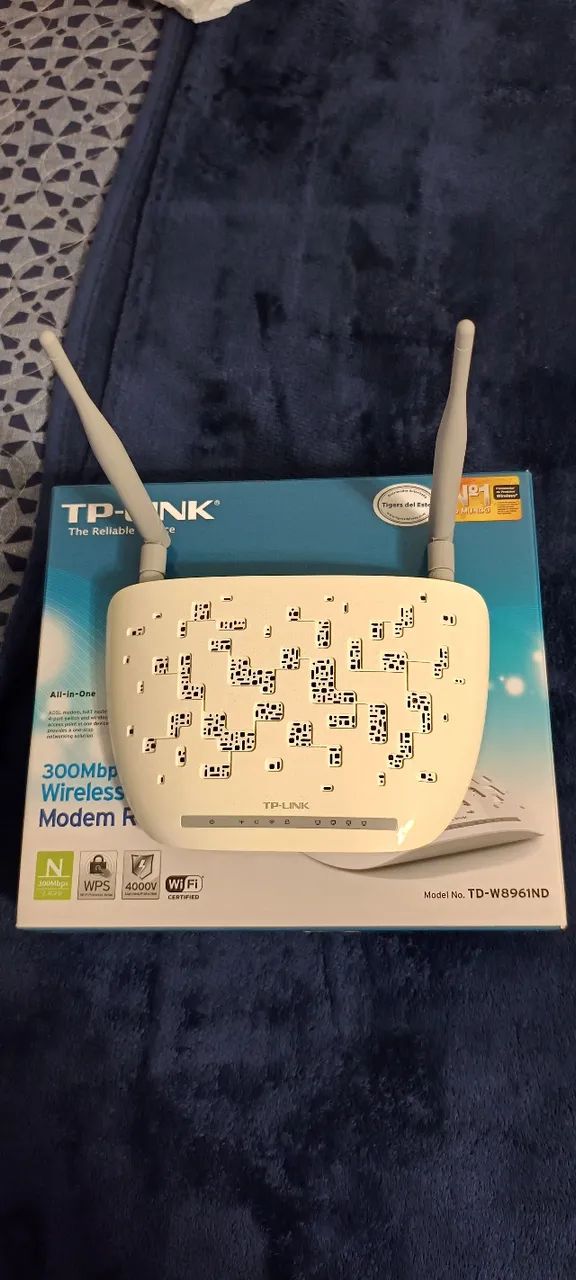 Modem Router With Wifi Tp-link Modem - Router Td-w8961nd64231140395010121