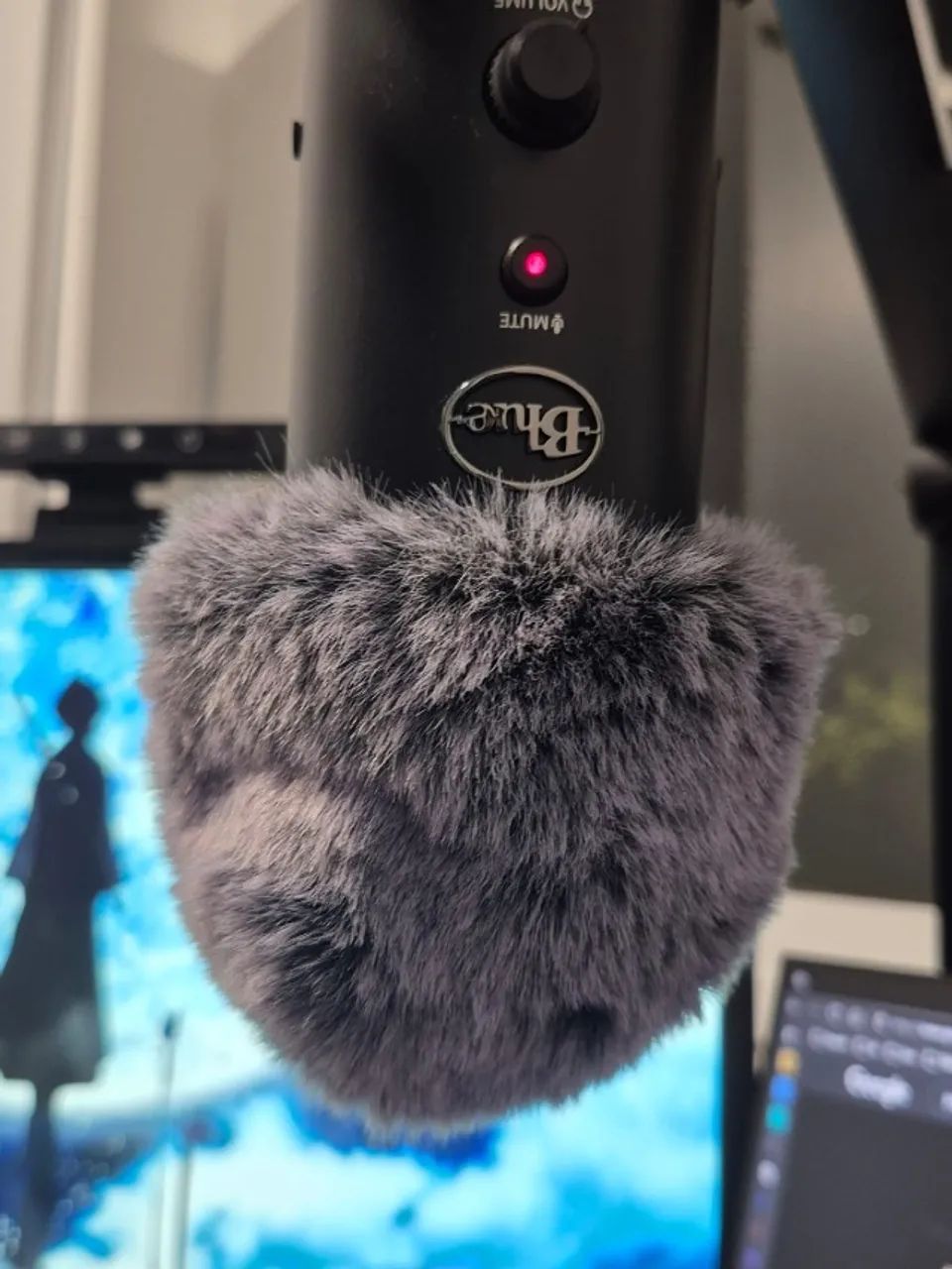 Pop Filter Dead Cat Microfone Blue Yeti