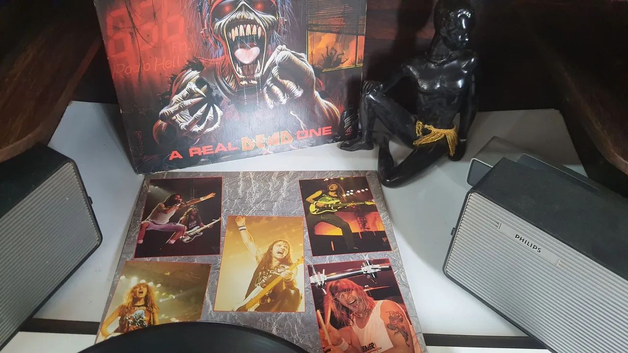 Disco Iron Maiden A Real Dead One - Foto 3