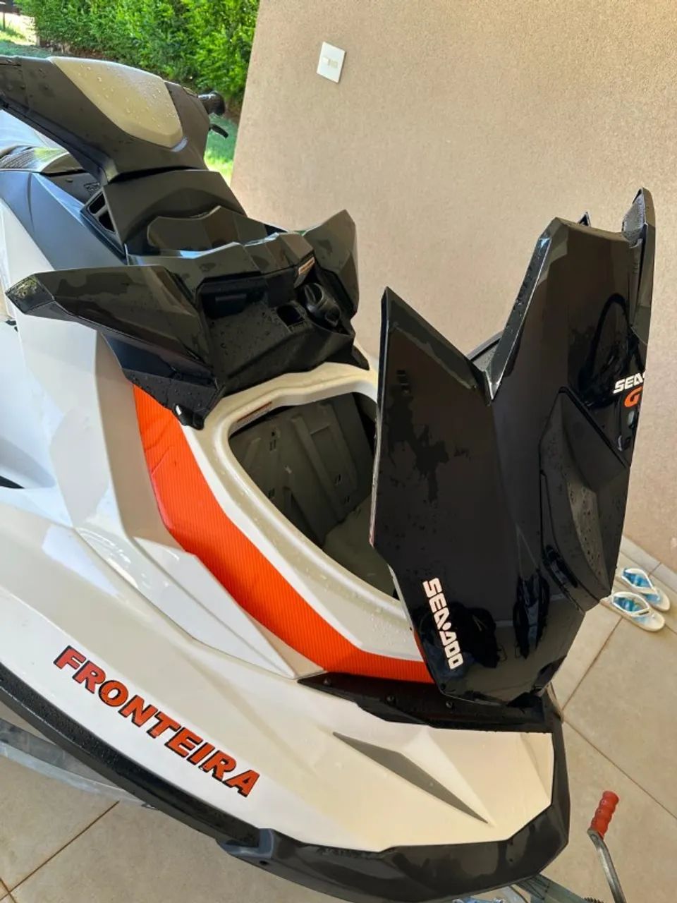 Jet Ski BRP Sea-Doo GTI 130 - Ano 2012 (Branco e Laranja) 41 Horas - Foto 12