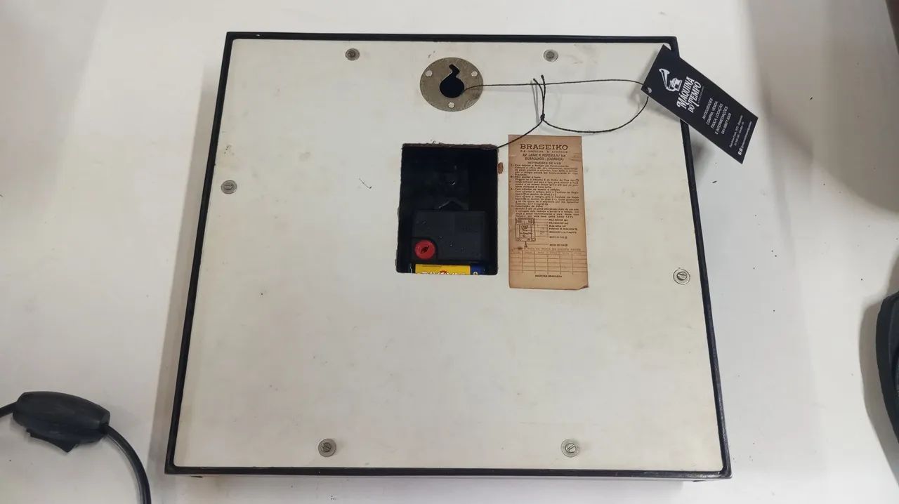 Relógio de Parede Vintage BraSeiko Transistor - Foto 6