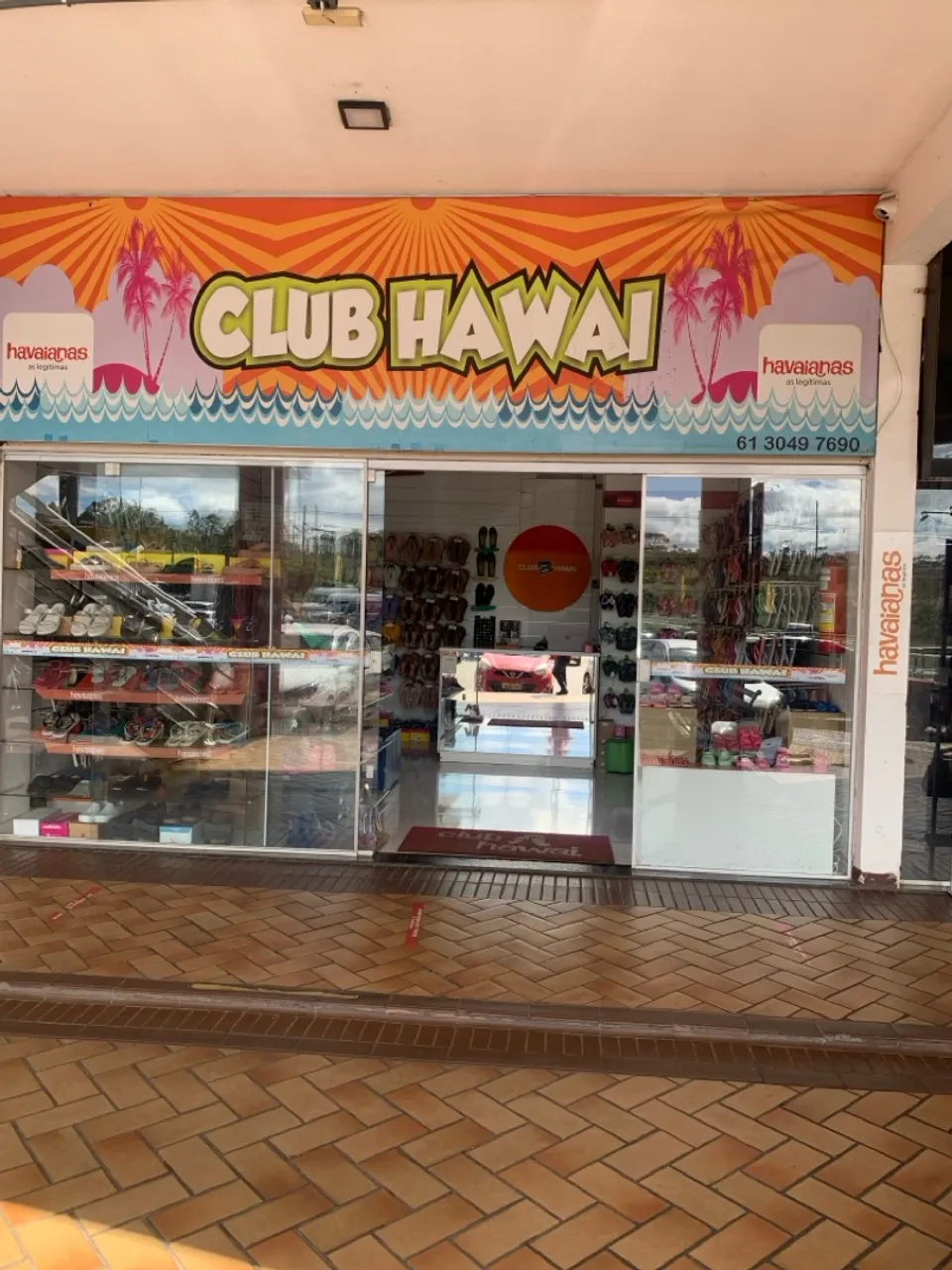 Passo ponto - Loja de Havaianas montada!