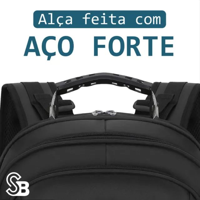 Mochila nova, impermeável, alça reforçada! - Foto 2