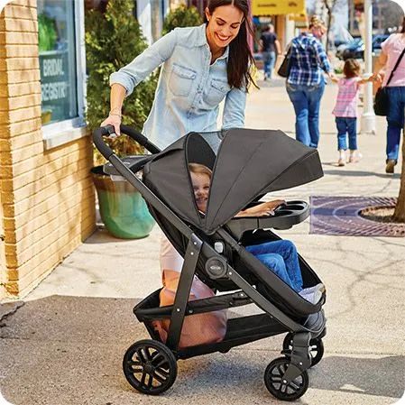 Carrinho de Bebê 4 em 1 Moisés, mini berço  - Foto 3