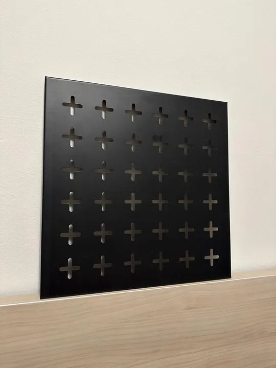 Painel de Imã Preto 40x40cm