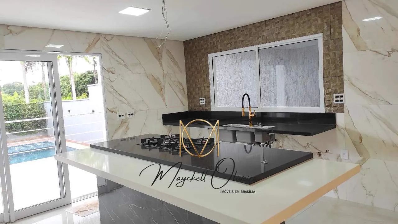 Vicente Pires Casa 4 suites, lazer, regularizada escritura, otimo local, alto padrão - Foto 5