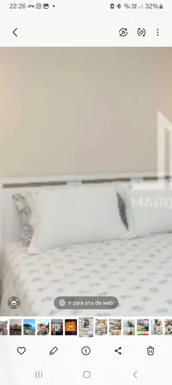Cama madeira maciça Queen