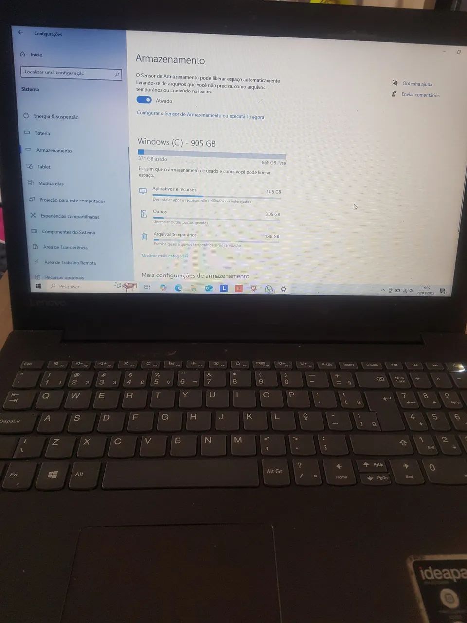 Vendo Notebook Lenovo Ideapad 320 - Foto 4