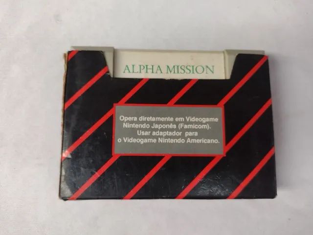 Alpha Mission -cartucho Nacional Nintendinho - Leia Descrição