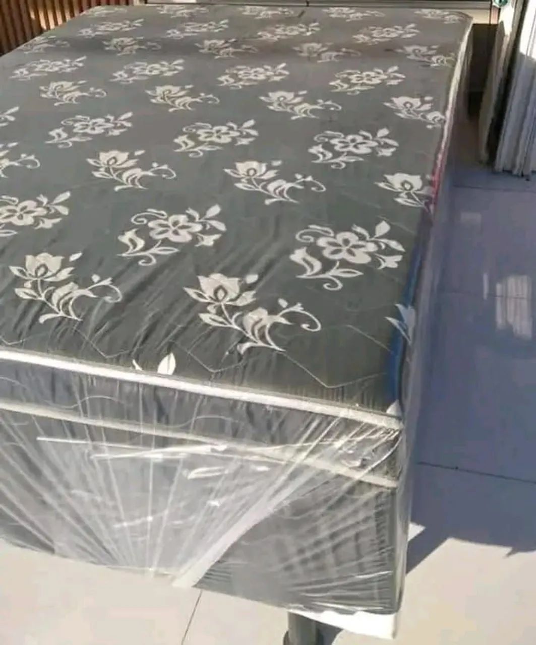 Cama Box Casal com Colchão conjugado, novos e frete grátis  - Foto 3