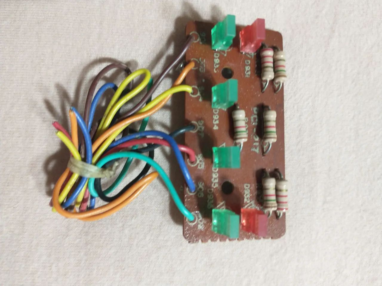 Placa PCI 217 Leds do Tape Deck Gradiente CD4000
