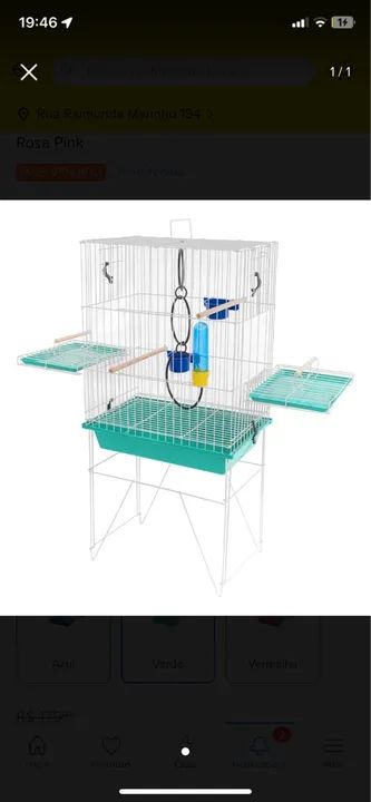 Gaiola para Pássaros