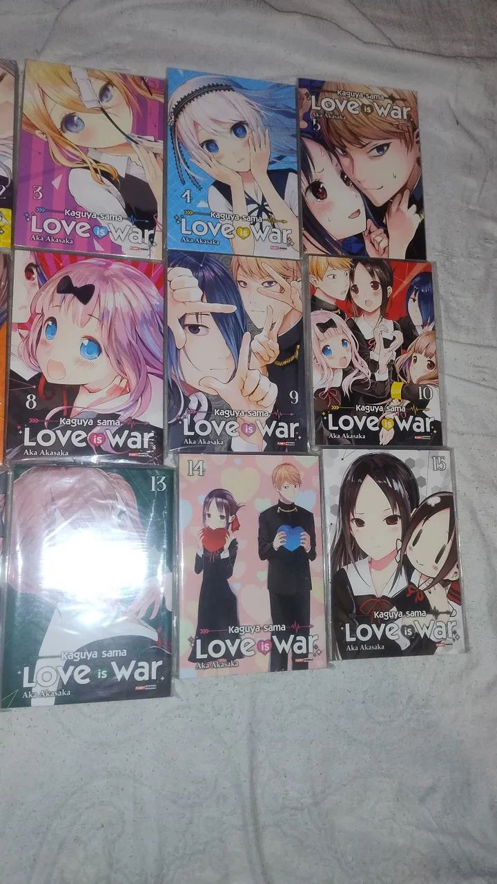Kaguya-sama volume 1 até 12 - Foto 3
