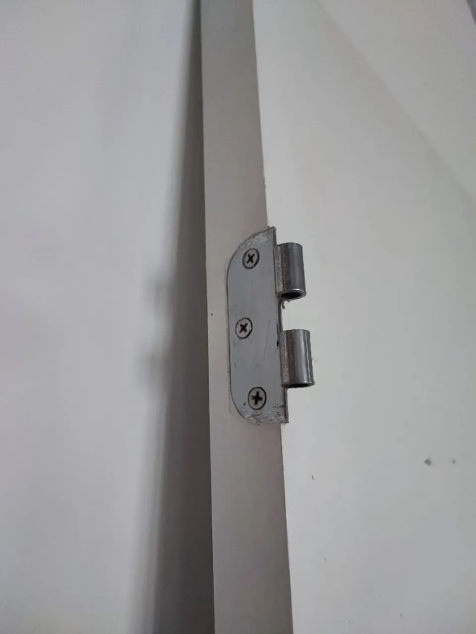 2 portas lisas brancas MDF 210x72 cm + 1 batente  - Foto 2