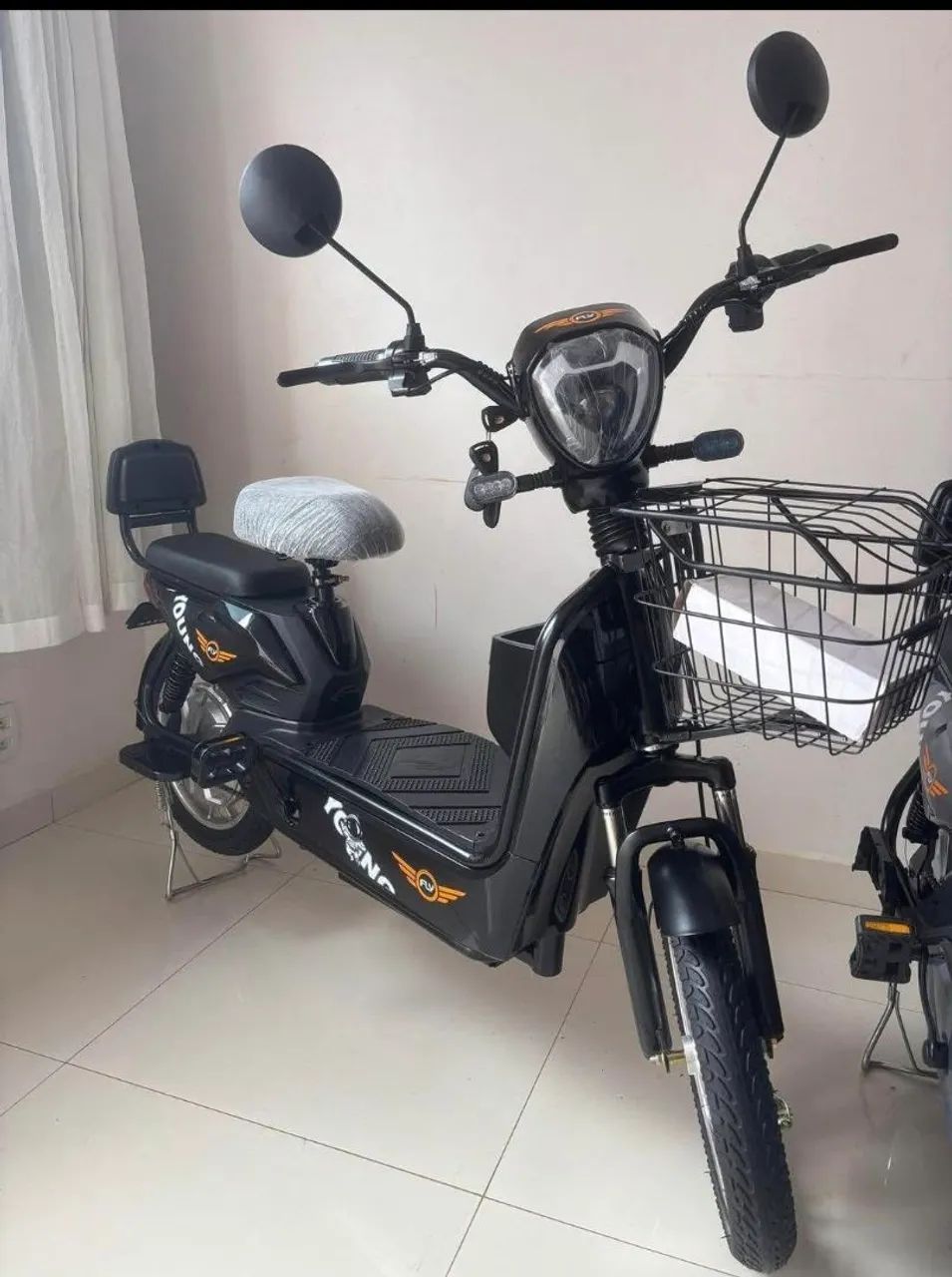 BICICLETA ELÉTRICA ARO 16 COM ALARME  - Foto 4