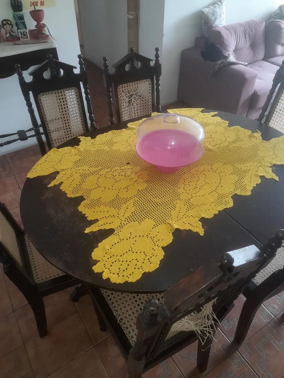 Colonial Dining Set with 6 Chairs64385924807043121