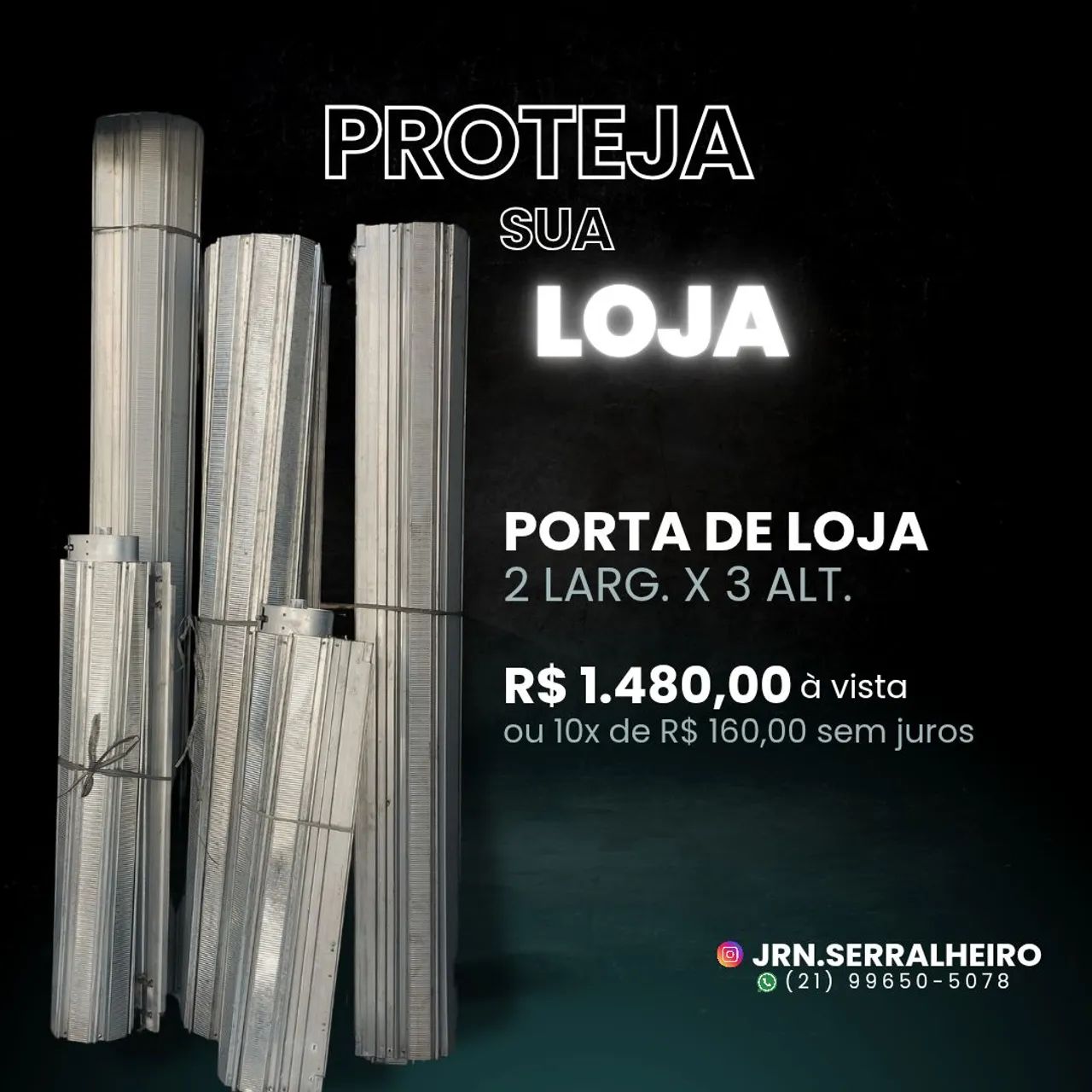 Manutenção de portas de aço de enrolar  - Foto 5
