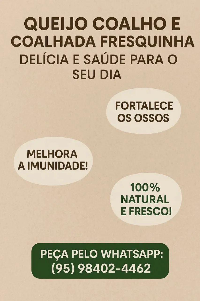 Queijo coalho, coalhada, leite de gado - Foto 2