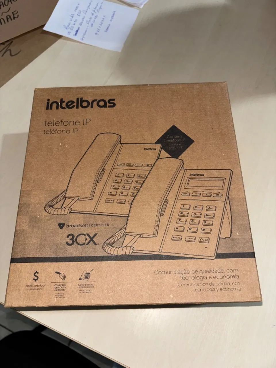 Telefone Intelbras Tip 120/ 125 novo - Foto 3