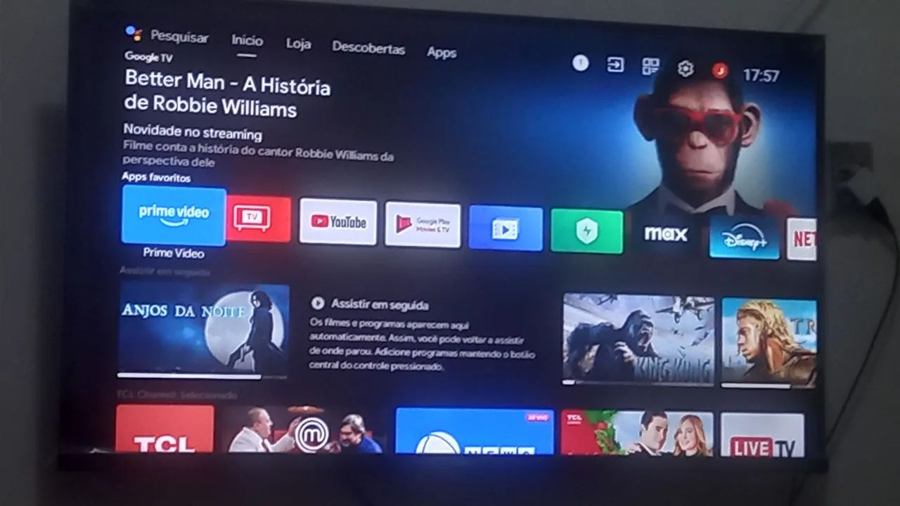 TV 43 polegadas smart TV ANDROID  - Foto 3