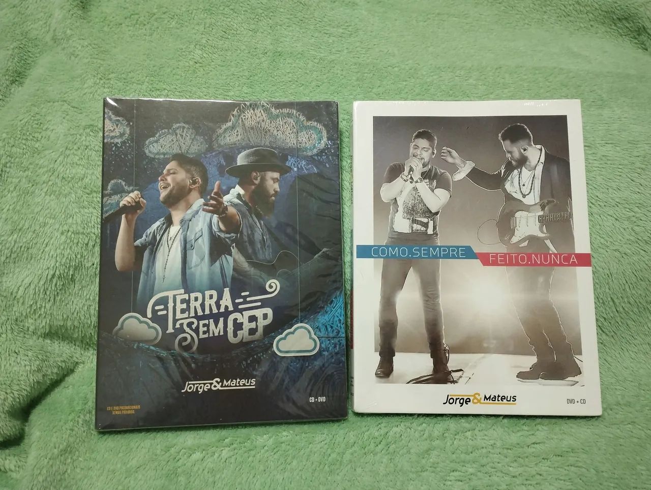 DVDs Jorge & Mateus - Terra Sem CEP e Como Sempre Feito Nunca