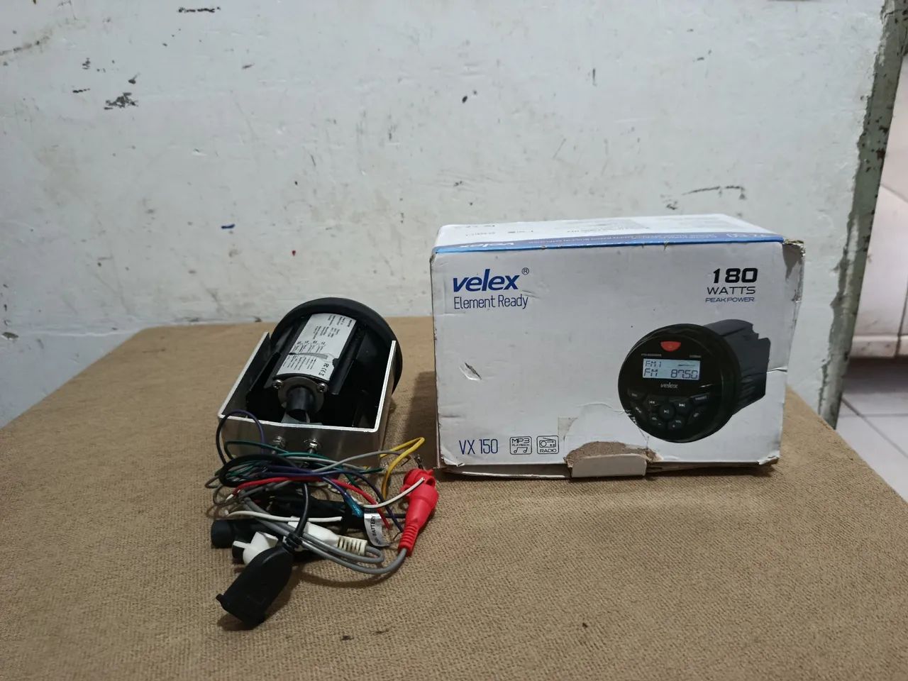 Som marinizado velex vx150 mp3 USB AM/FM  e bluetooth  - Foto 3