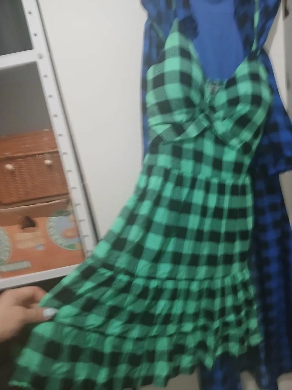  gorro de lã e vestidos  - Foto 2